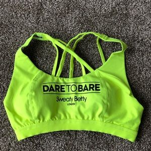 Sweaty Betty Dare to Bare Sports Bra